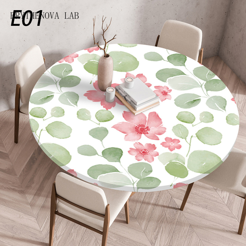 Home Textiles Today News - Obrus wodoodporny i olejoodporny, okrągły, elastyczny,