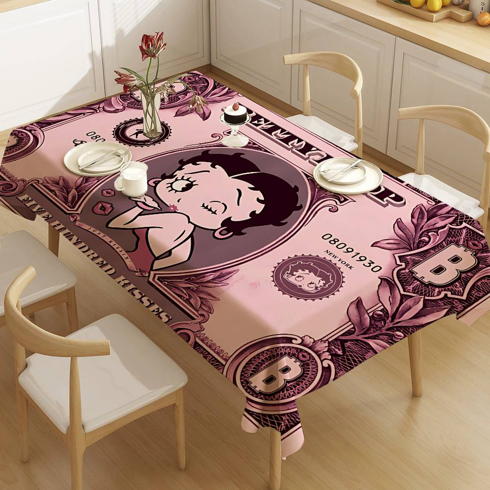 Home Textiles Today News - Obrus B-Betty Girl B-Boop, Pokrowiec na