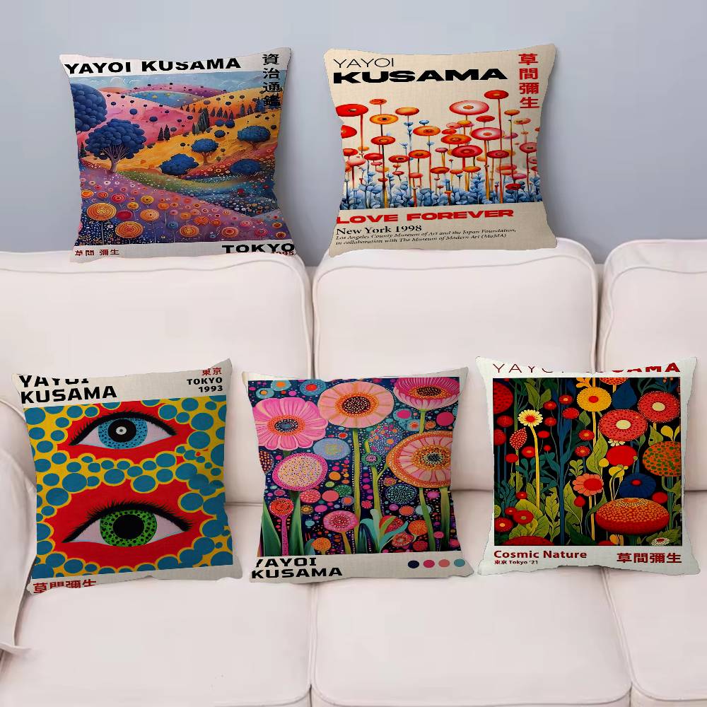 Japanese Home Textiles - Nordycko-japońska poszewka na poduszkę w stylu