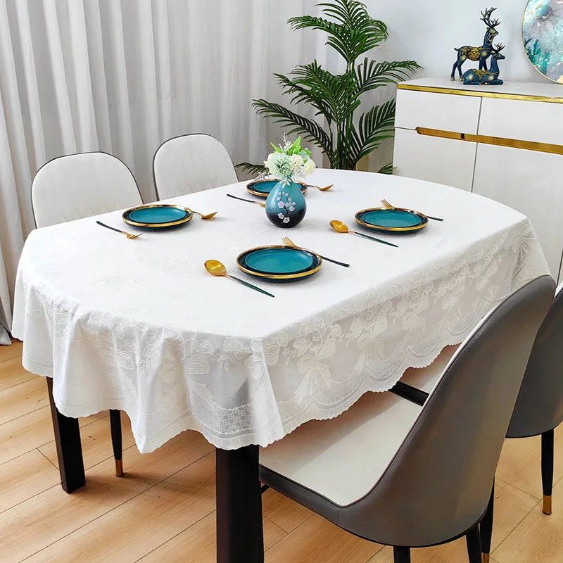 Nowy owalny wodoodporny obrus  – Home Textiles Today News recenzja i cena