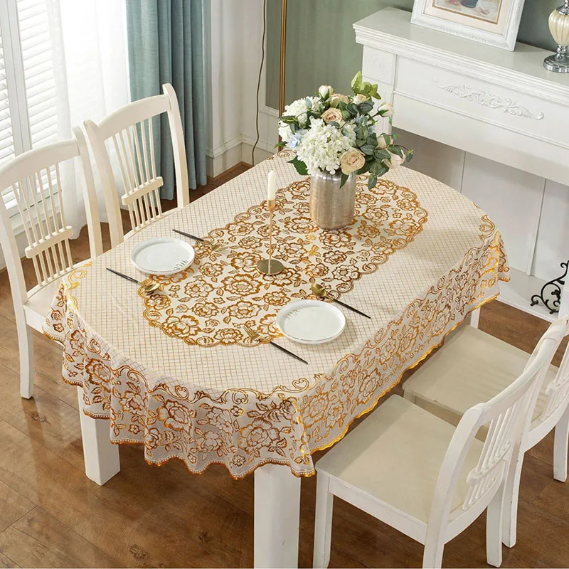 Nowy owalny wodoodporny obrus  – Home Textiles Today News recenzja i cena