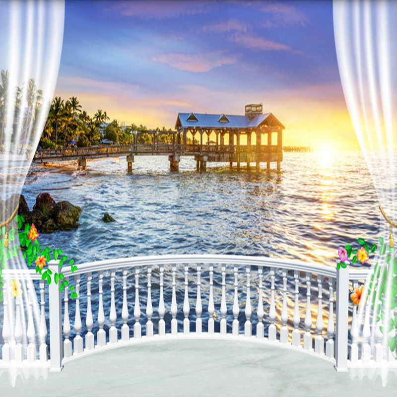 Fototapeta na wymiar 3D Balkon – Sunrise Home Textiles & Apparel recenzja i cena